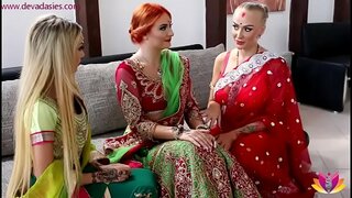 Pre wedding Indian bride ceremony